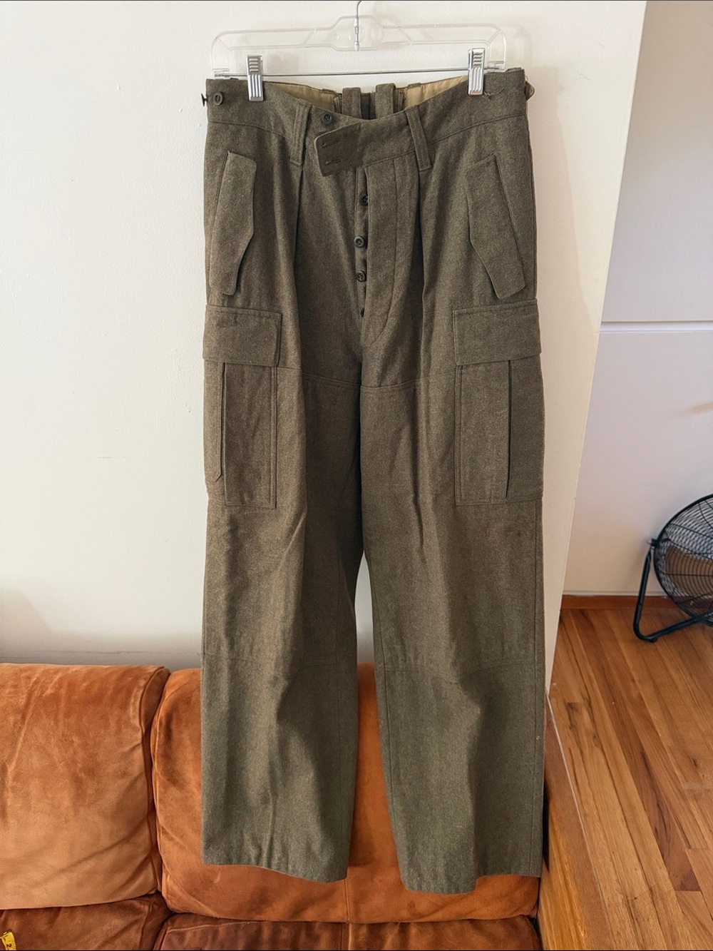Sportra Arnstorf Wool Military Pants Vintage
